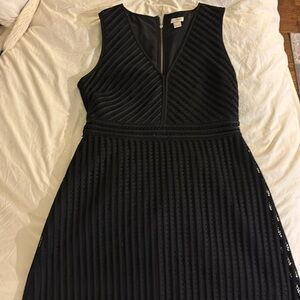 Elegant J. Crew black dress, great for nice dinners and special occasions